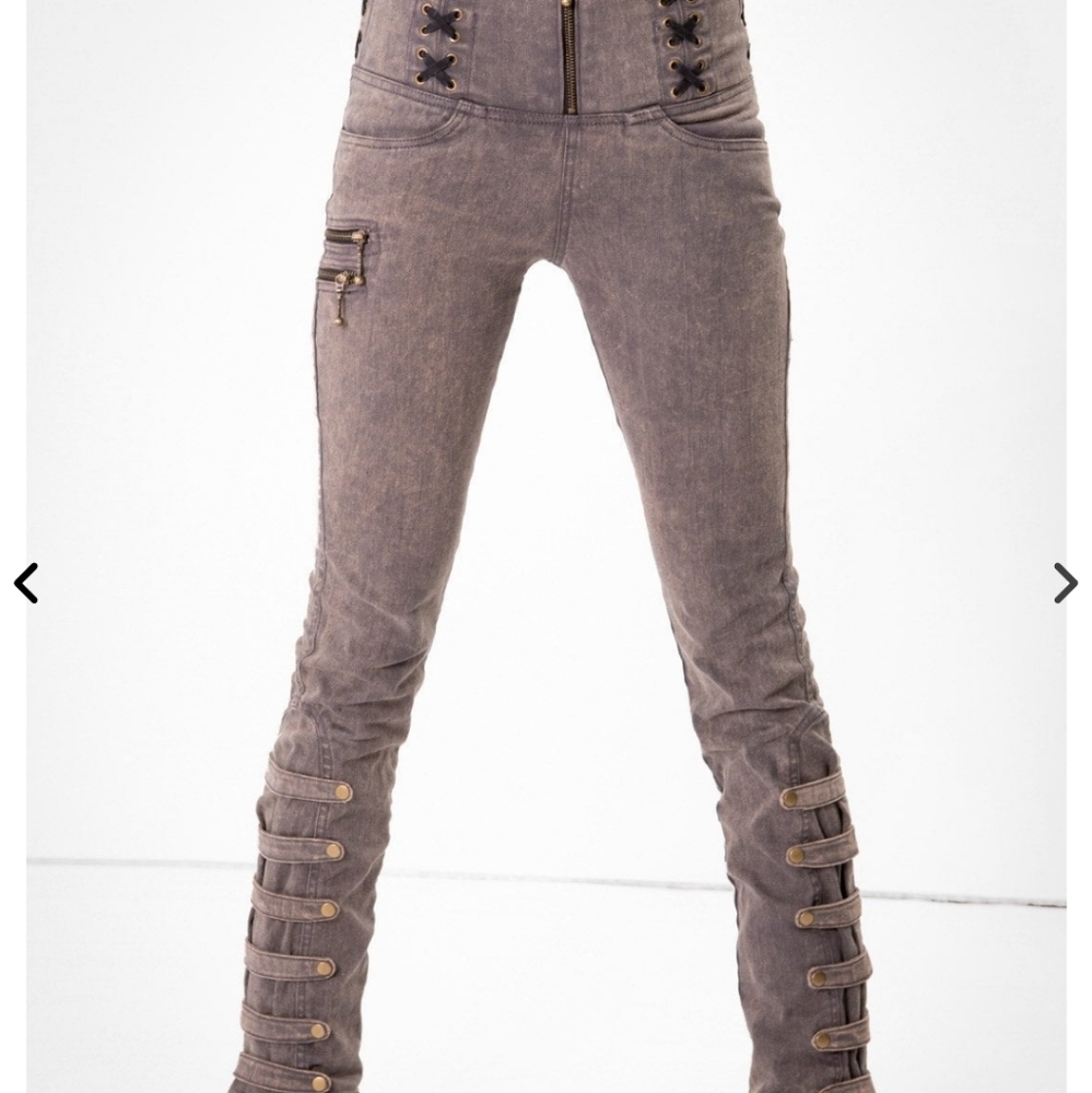 Fairy Floss Shapeshifter Pants, Gray, Size Small